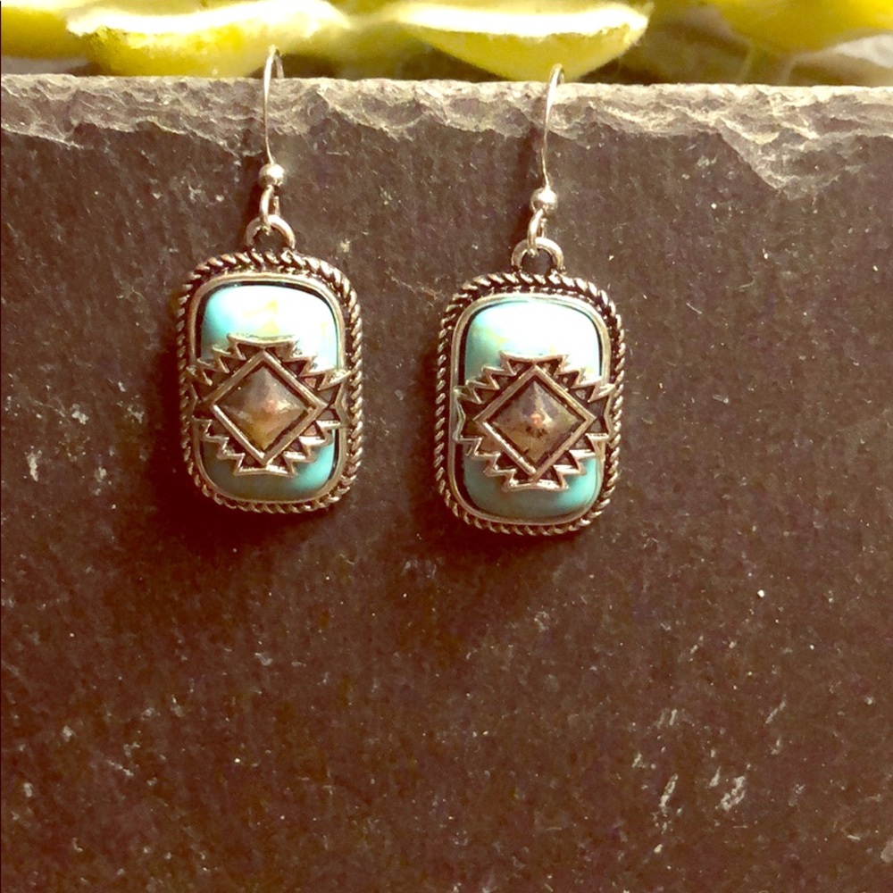 Turquoise earrings